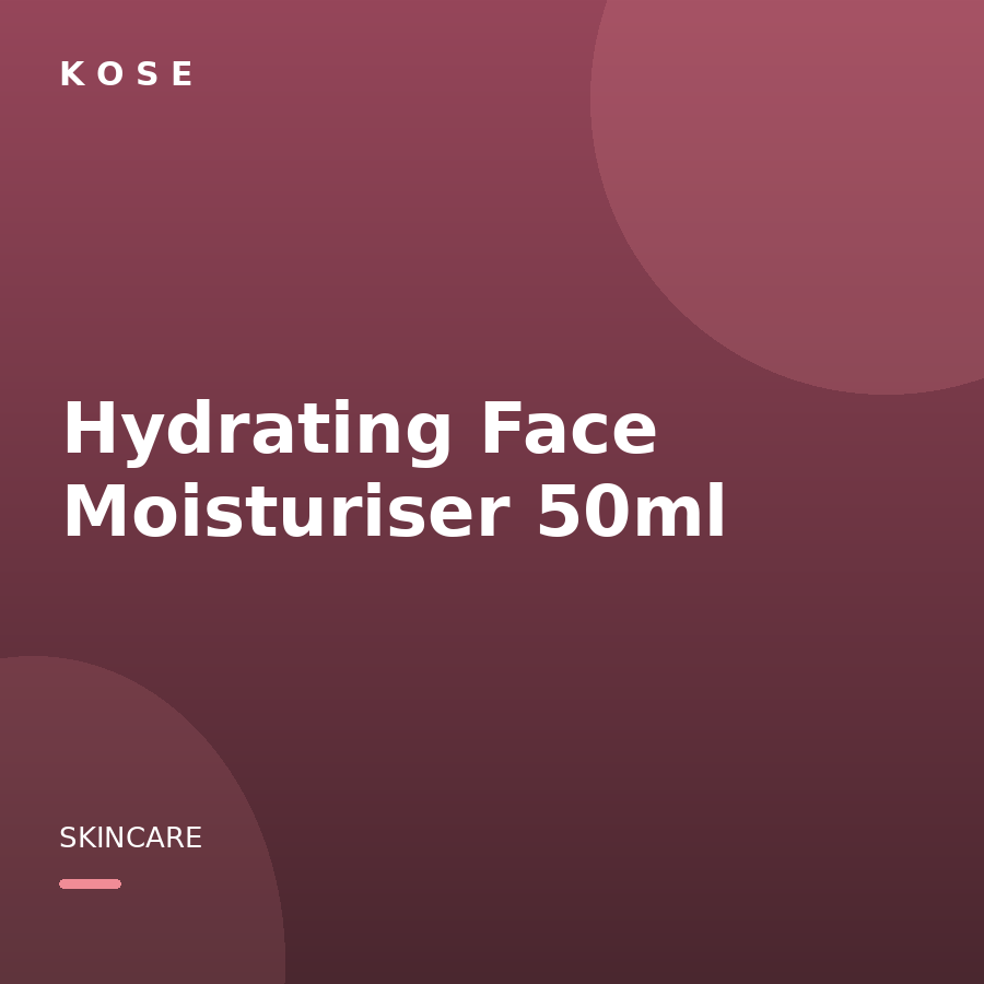 Hydrating Face Moisturiser 50ml