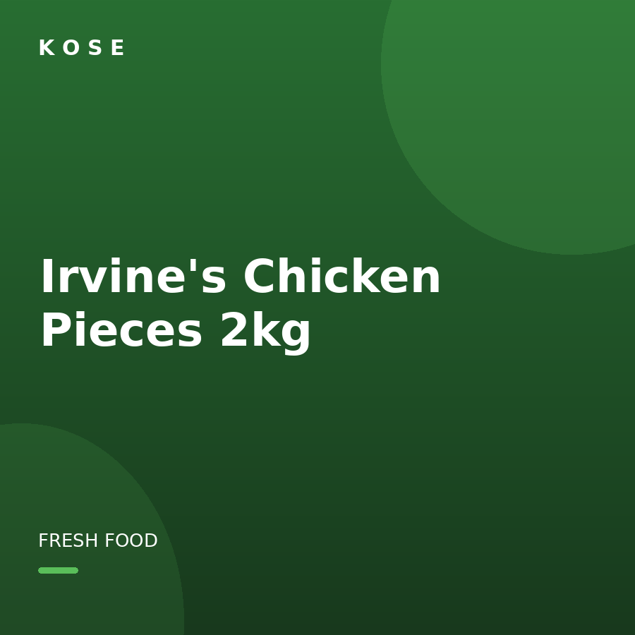 Irvine's Chicken Pieces 2kg