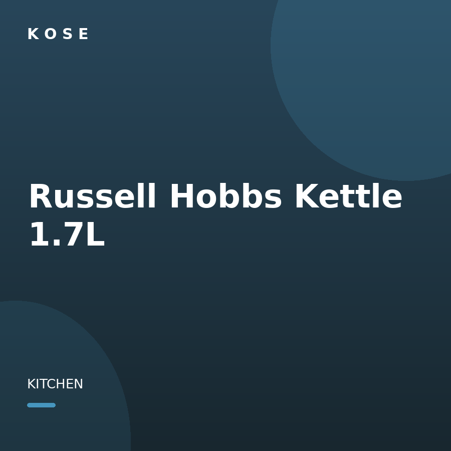 Russell Hobbs Kettle 1.7L