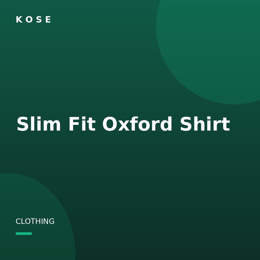 Slim Fit Oxford Shirt