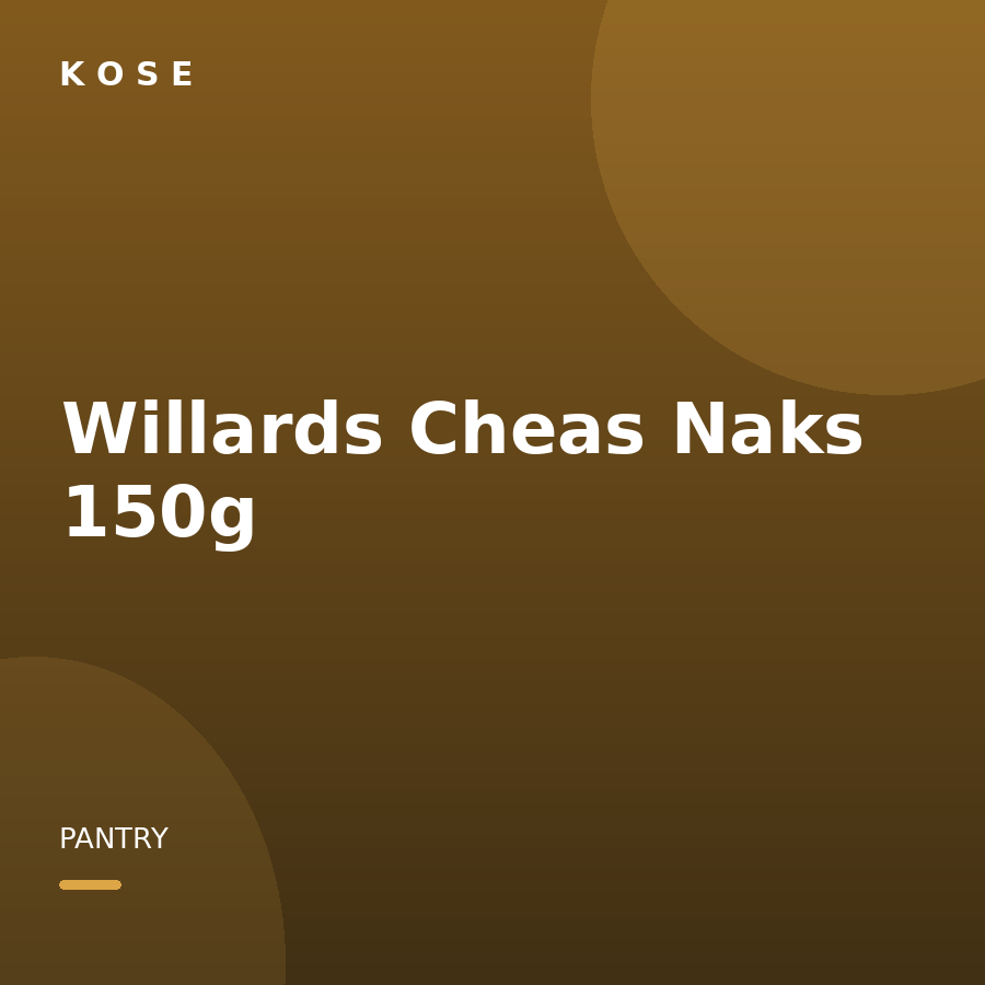 Willards Cheas Naks 150g