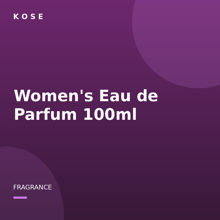 Women's Eau de Parfum 100ml